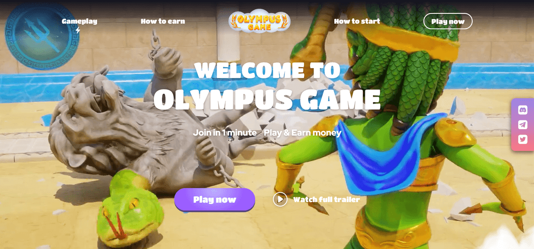 Olympus Game project preview